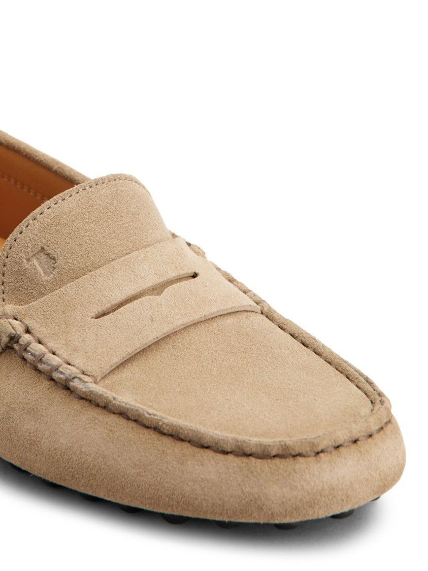 Tod's Classic Suede Calfskin Loafers