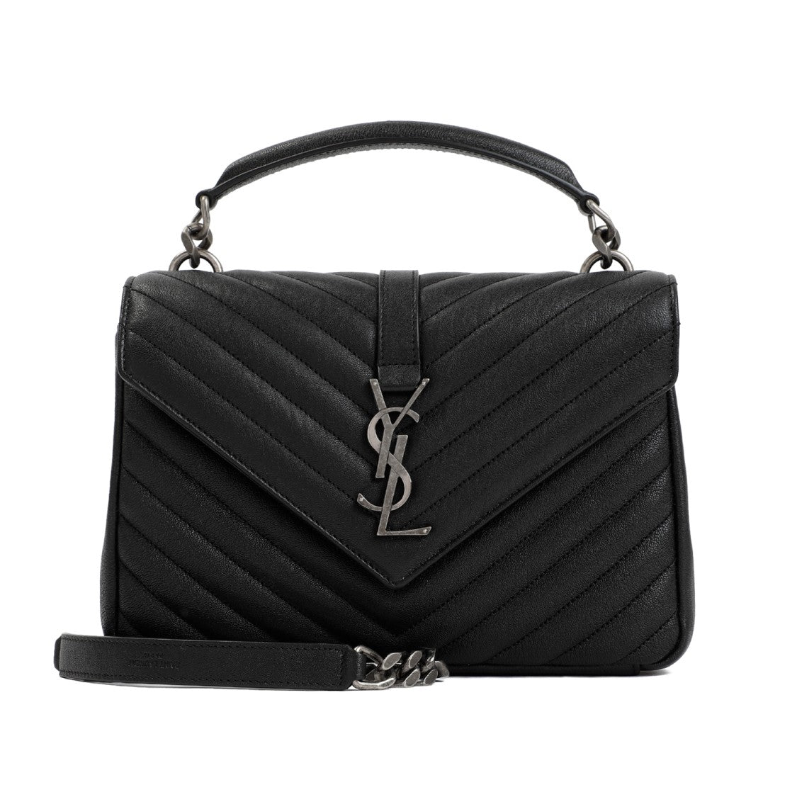 Saint Laurent Matelassé Leather Bag