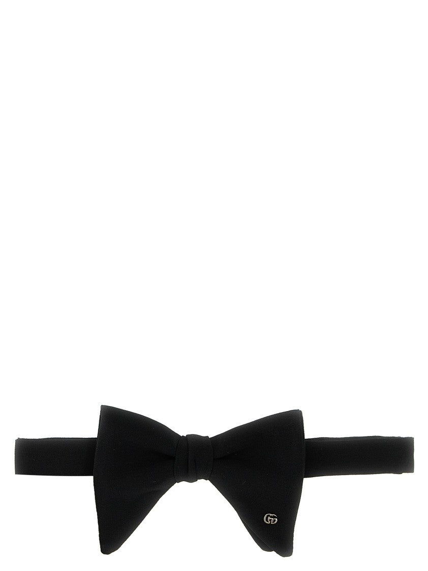 Gucci Silk Crepe Bow Tie