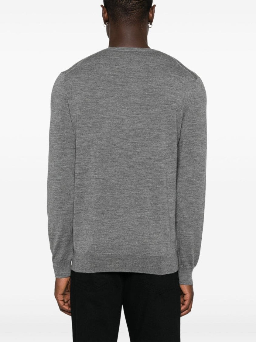 Polo Ralph Lauren Medium Grey Wool Sweater