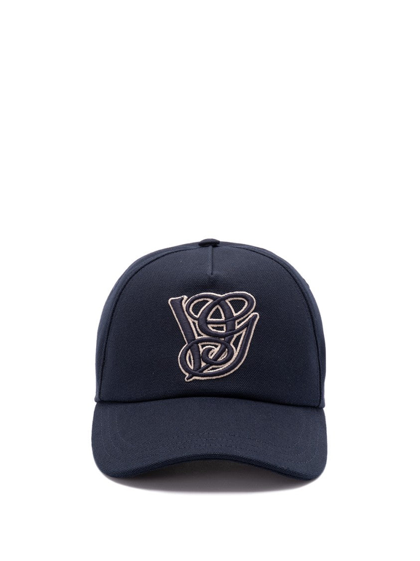 Valentino Garavani `Vg Signature` Embroidery Cotton Baseball Hat