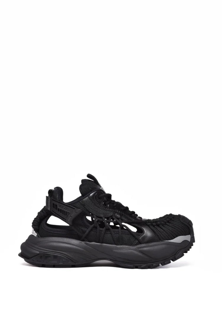 Versace Collection Low Trainers - Black