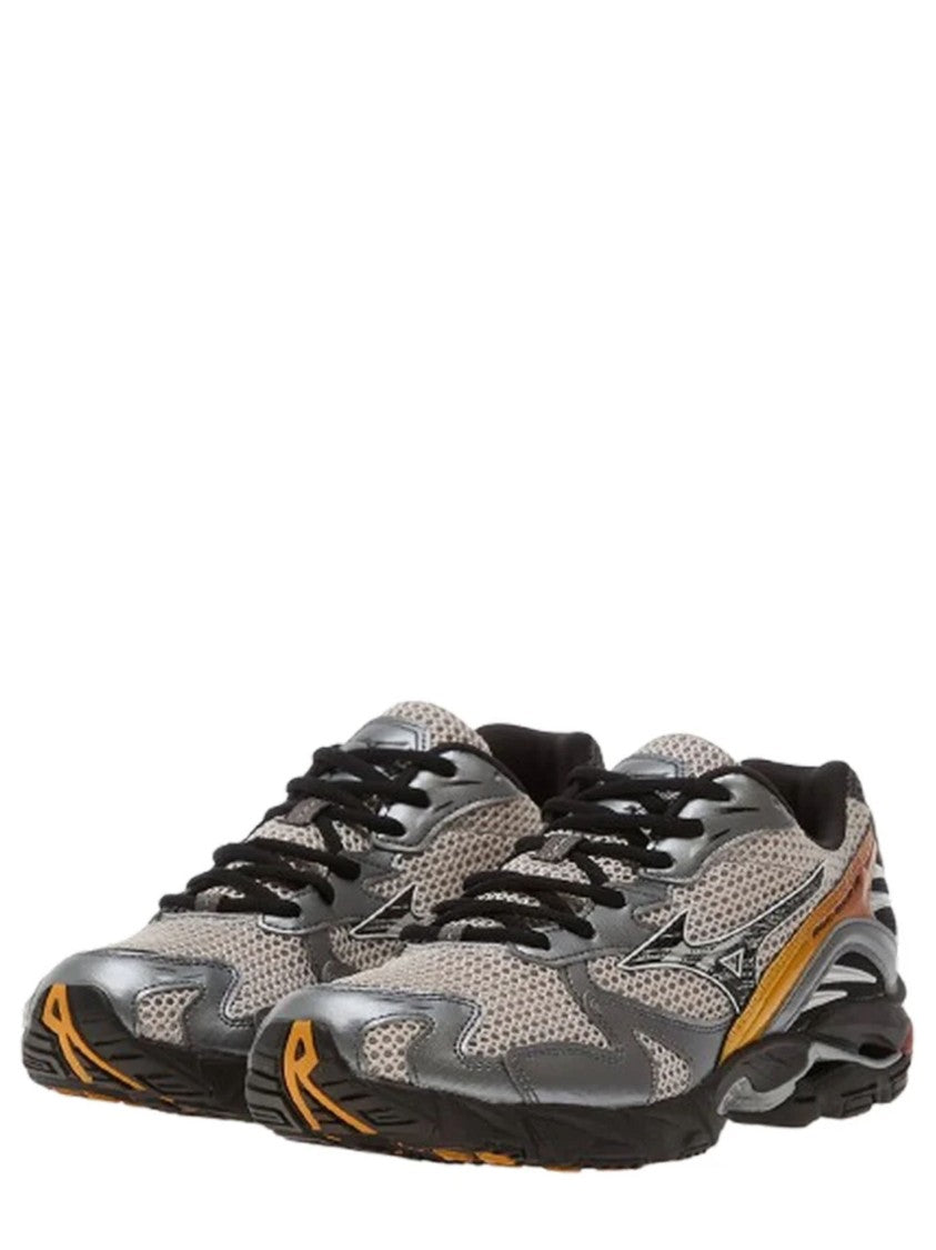 Mizuno Breathable Wave Rider Sneakers With Dynamic Color Accents