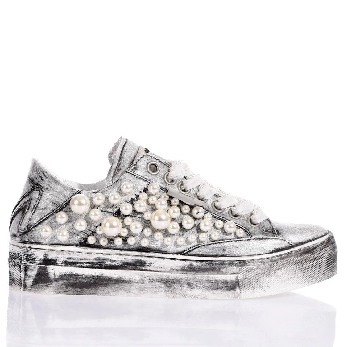Mimanera Garage Platform Pearls Sneakers