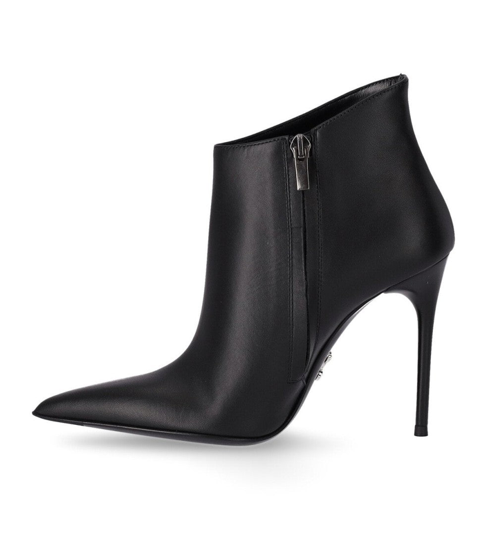 Sergio Levantesi Luna Black Heeled Ankle Boot