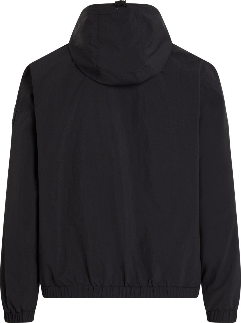 Calvin Klein Soft Curled Nylon Jacket With Hood