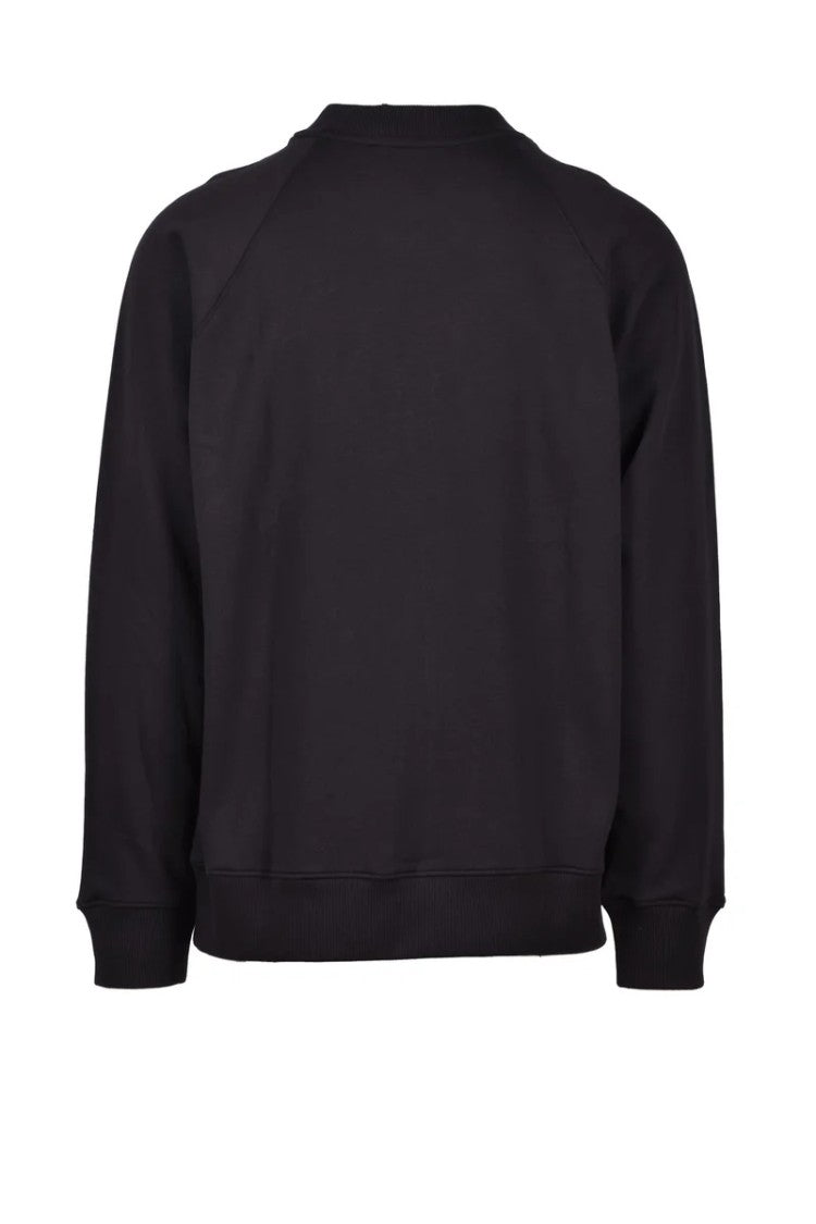Versace Jeans Couture Black Cotton Sweatshirt