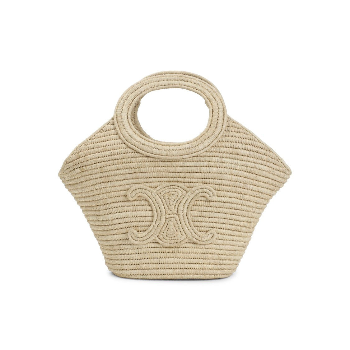 Celine Braided Panier Shoulder Bag