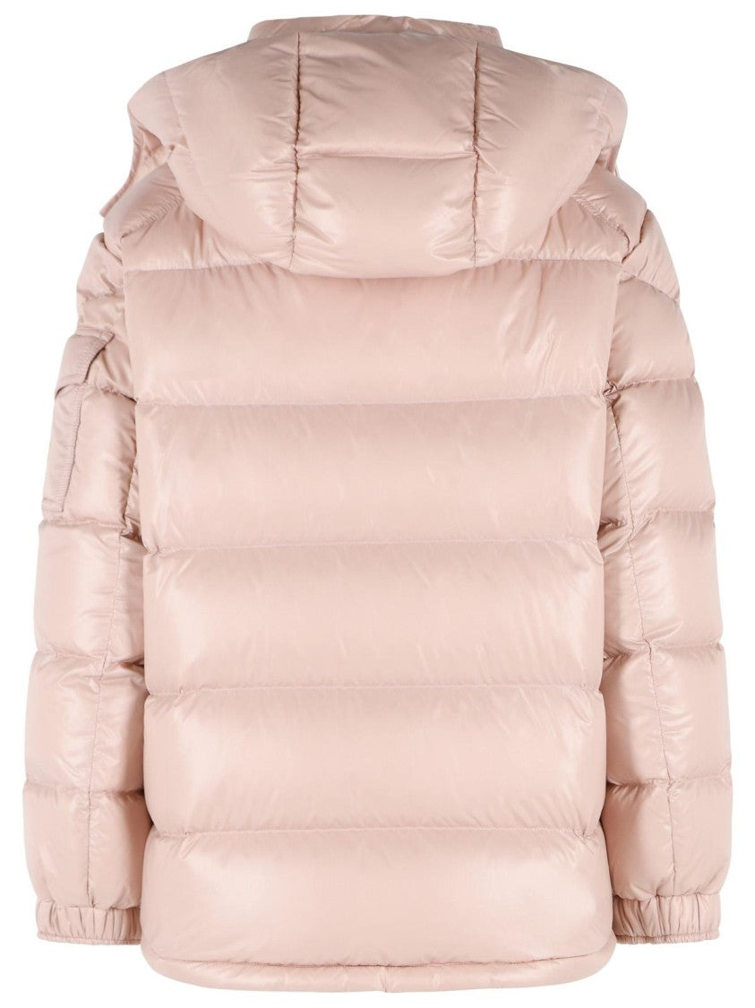 Moncler 'Maire' Pink Polyamide Down Jacket