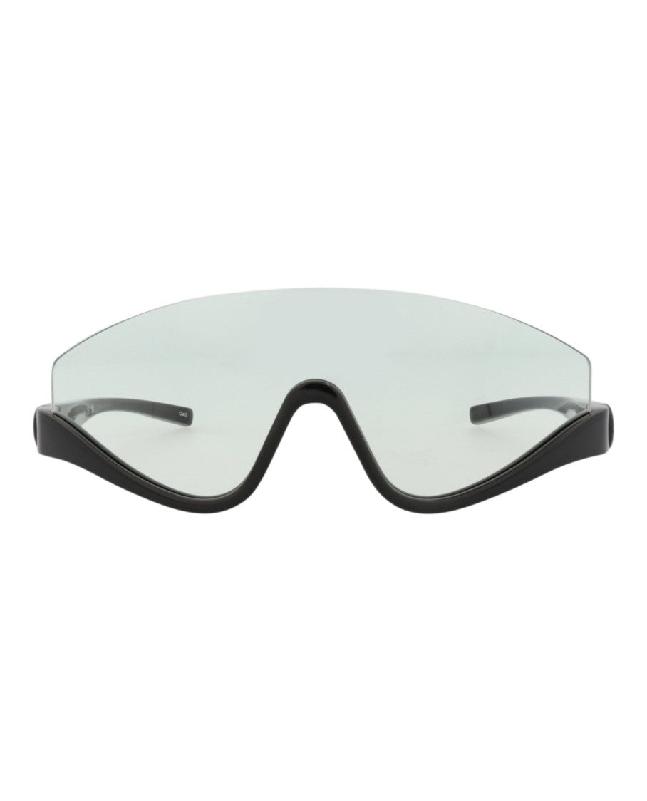 Gucci Shield-Frame Injection Sunglasses