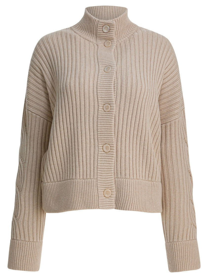 Max Mara Boxy-Fit Wool And Cashmere Cardigan