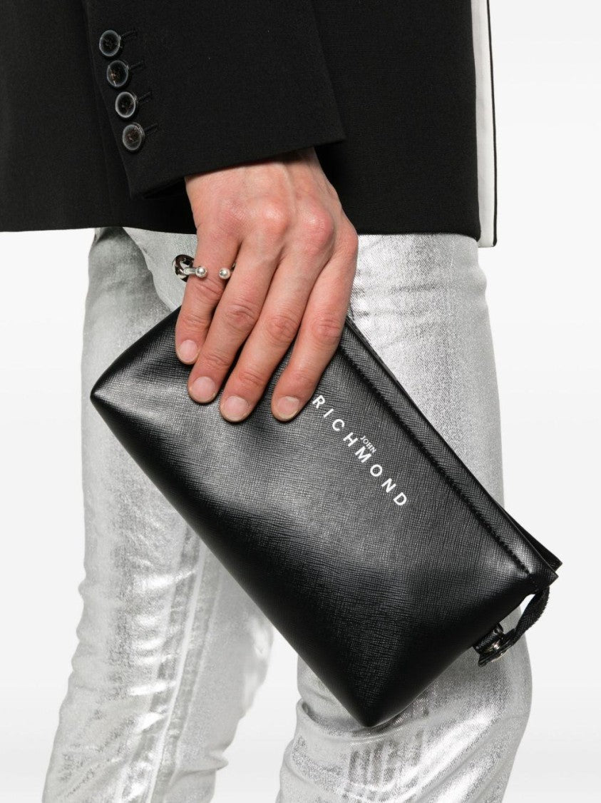Richmond Black Pu Pochette