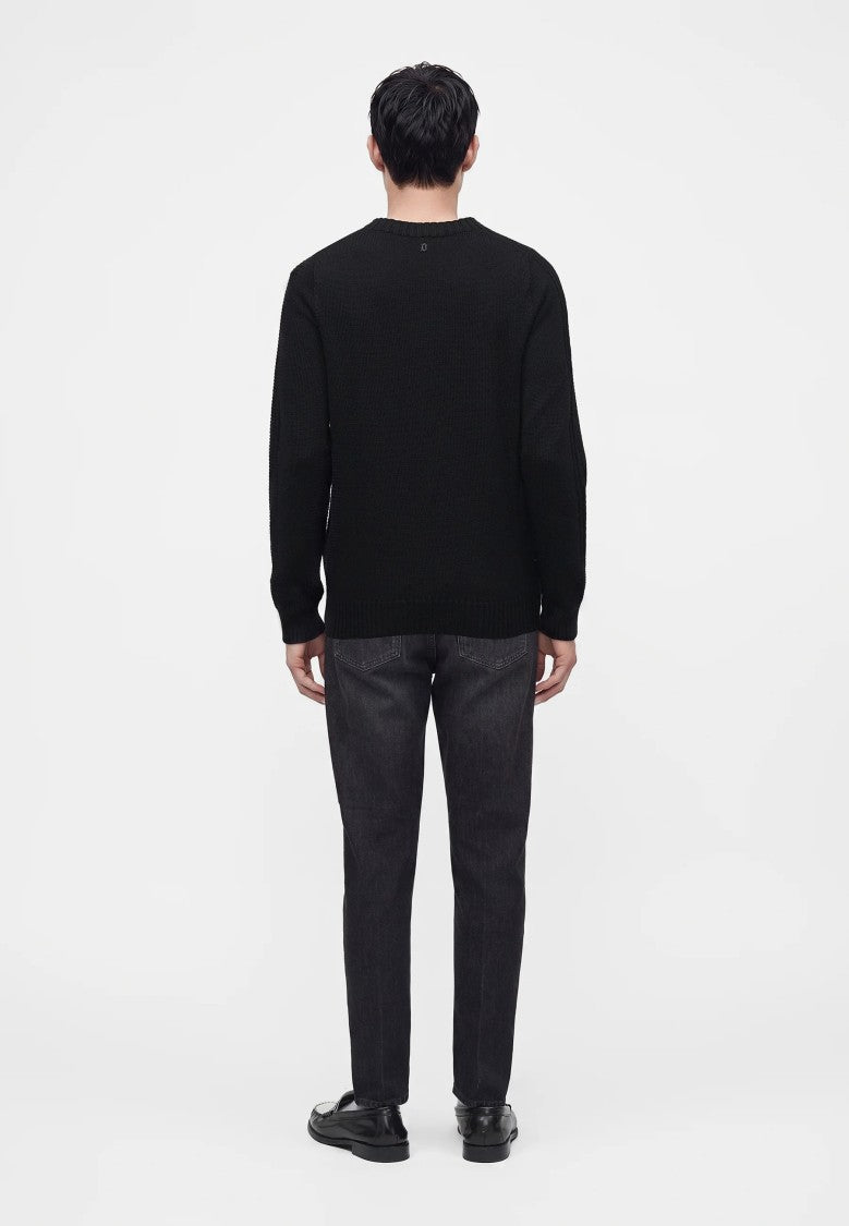 Dondup Ribbed Crew Neck Knit Sweater