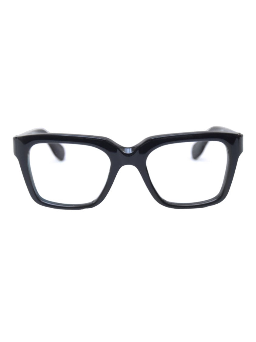Kiurv Grey Acetate Optical Frames With Bold Rectangular Design