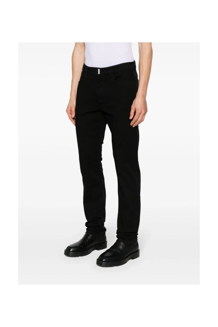 Givenchy Black Cotton Jeans