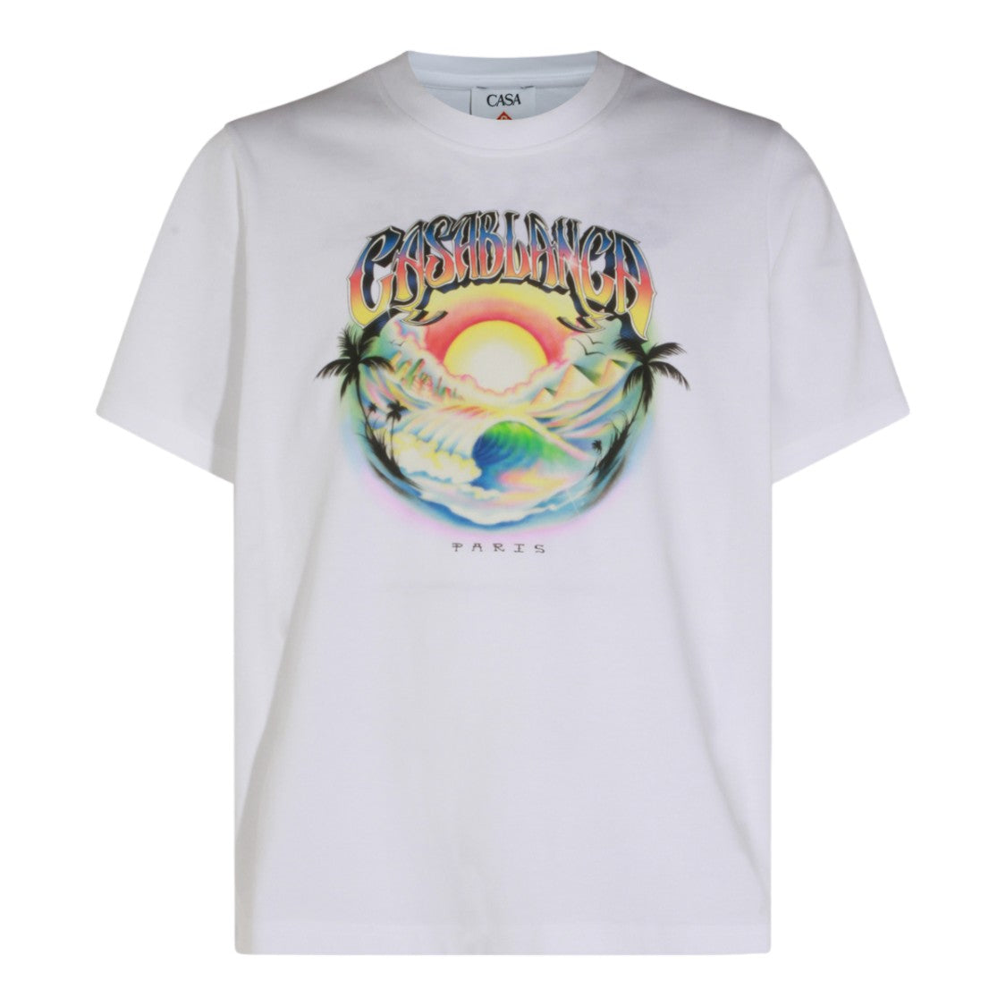 Casablanca Short-Sleeve Graphic T-Shirt