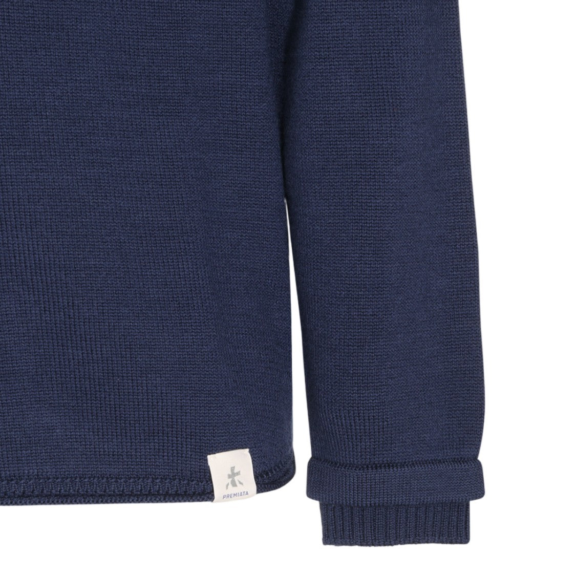 Premiata Textured Knit Sweater With Classic Crew Neckline