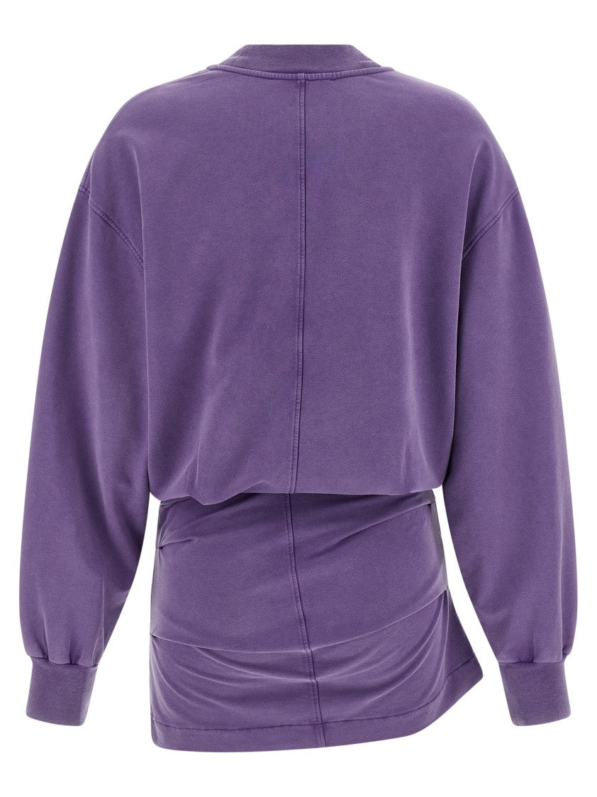 The Attico Faded Sweatshirt Dress