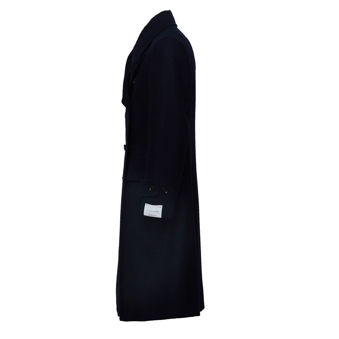 Caruso Corsaro Double-Breasted Wool-Blend Coat