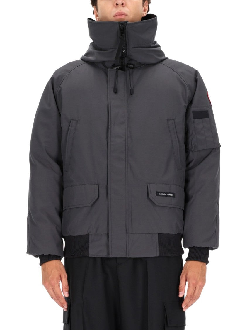 Canada Goose Matte Finish Grey Sports Jacket