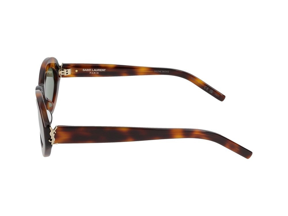 Saint Laurent Sunglasses Sl M136 002 Havana Havana Green 52/22/140