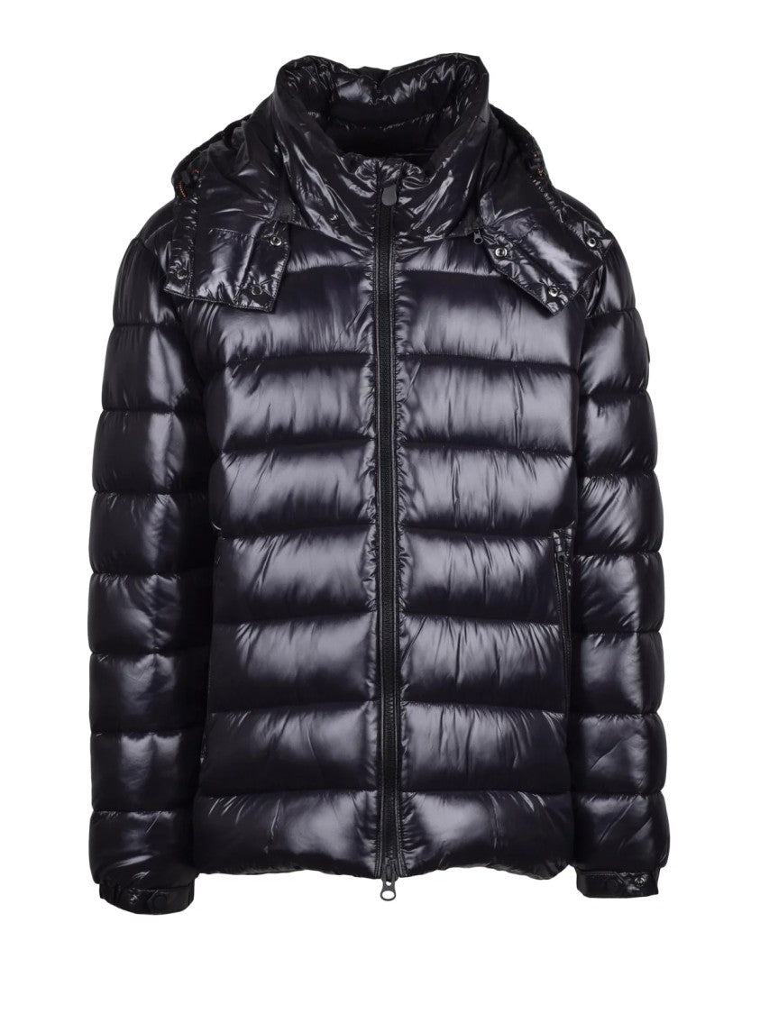 Save The Duck Blue Nylon Down Jacket