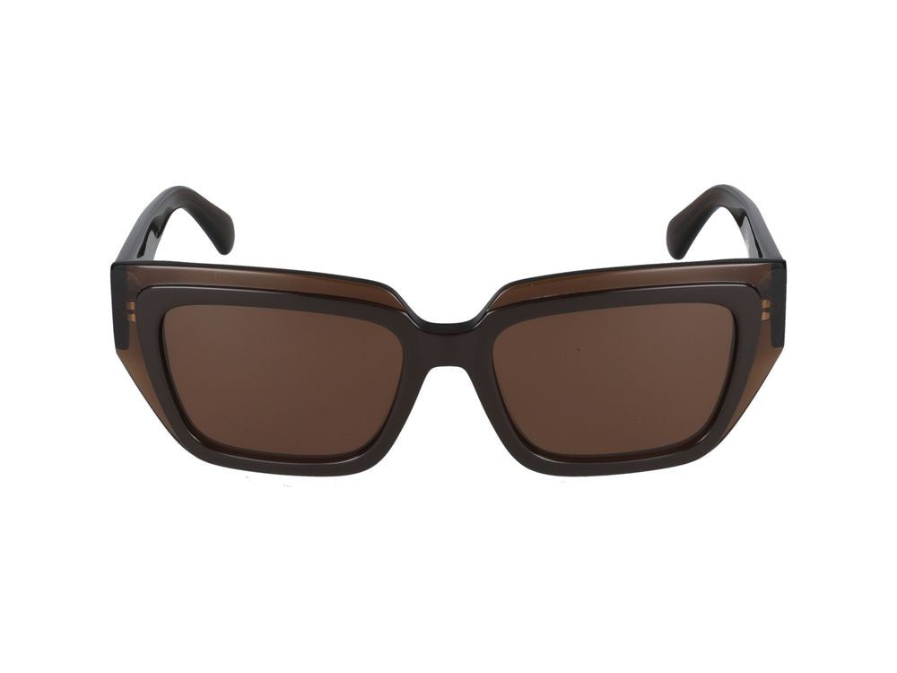 Salvatore Ferragamo Sunglasses Sf2002s 233 Transparent Brown/Brown 55/18/140