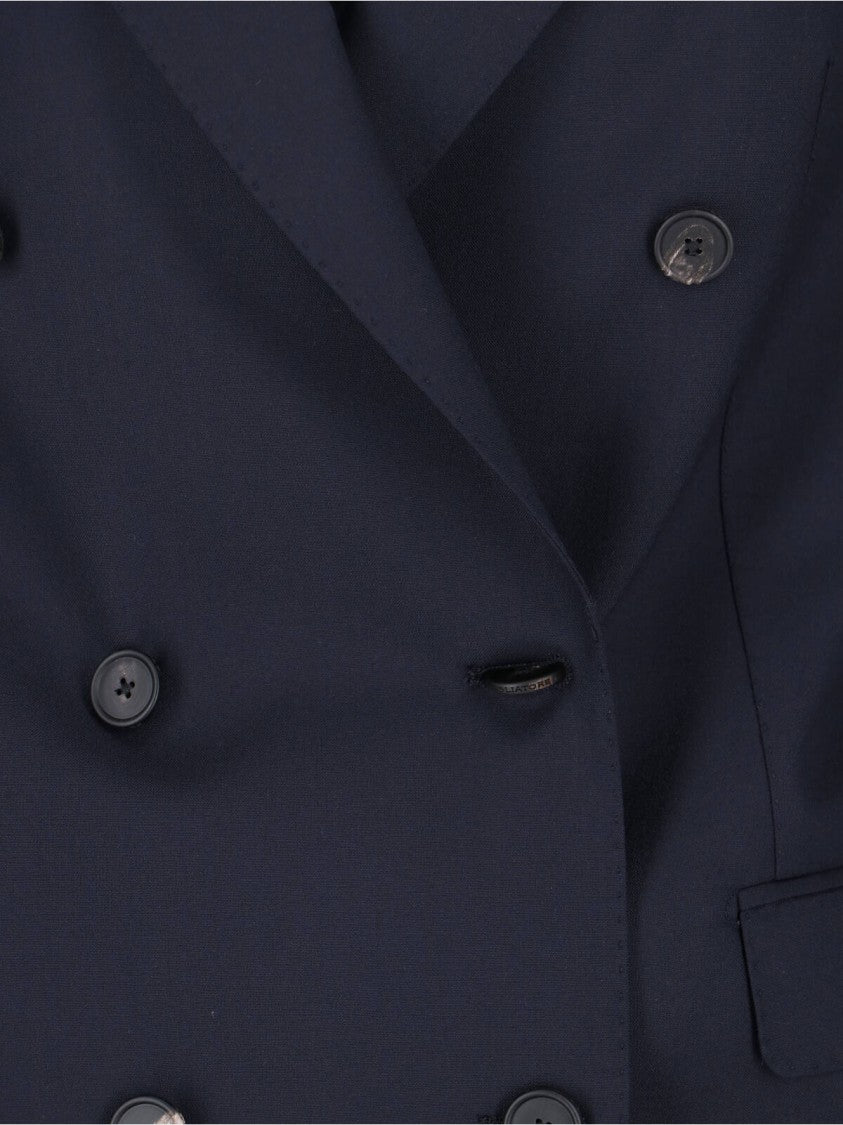 Tagliatore "J Jasmine" Double-Breasted Suit – Blue