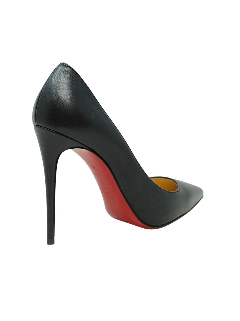 Christian Louboutin 3191410 Bk01 Black Leather Kate 100 Pumps