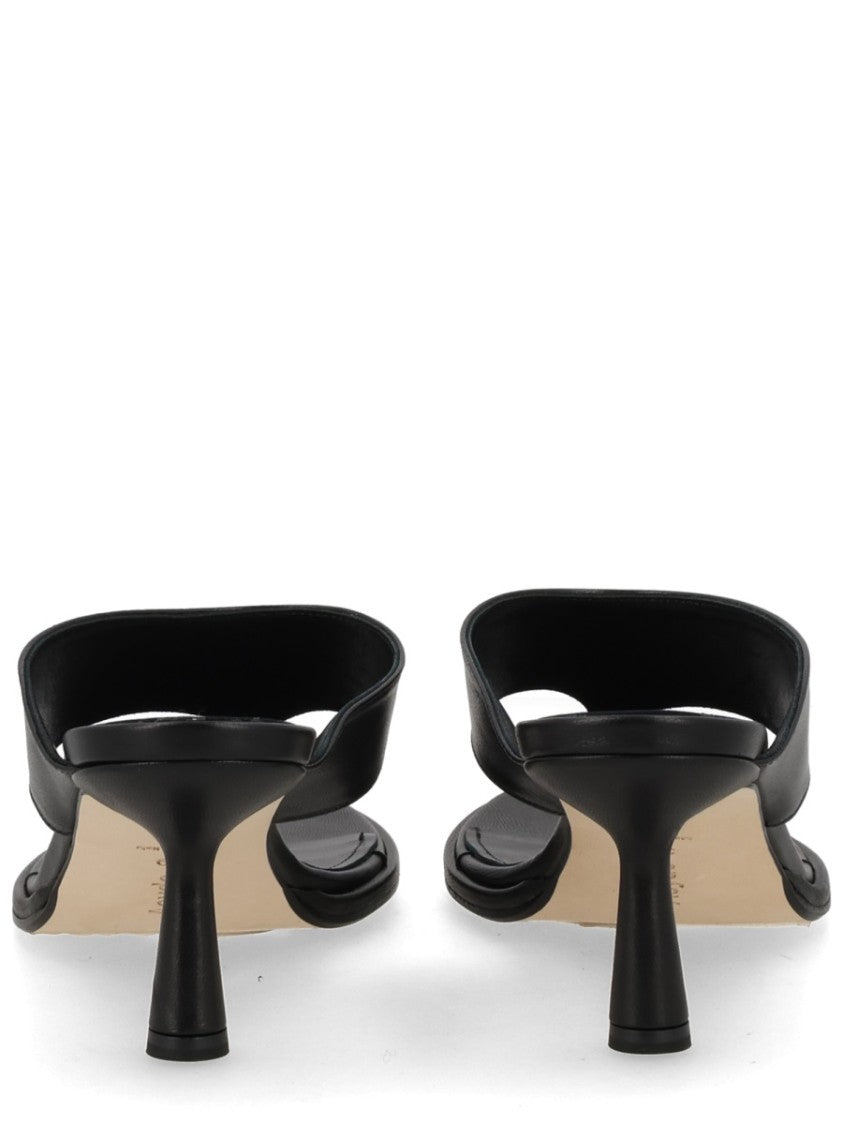 Aeydē Neutrals Olenna Thong Nappa Sandals