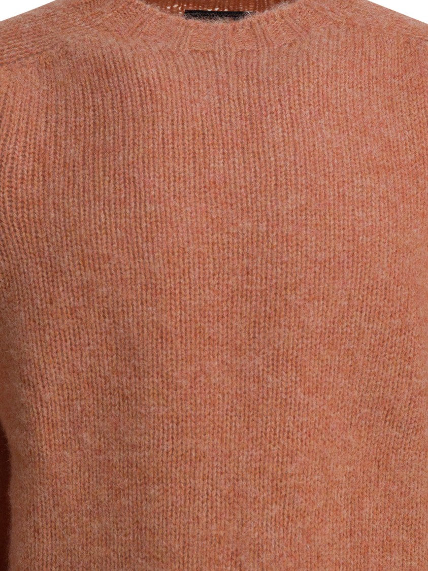 Beams Plus "Shaggy Bernard" Crewneck Sweater