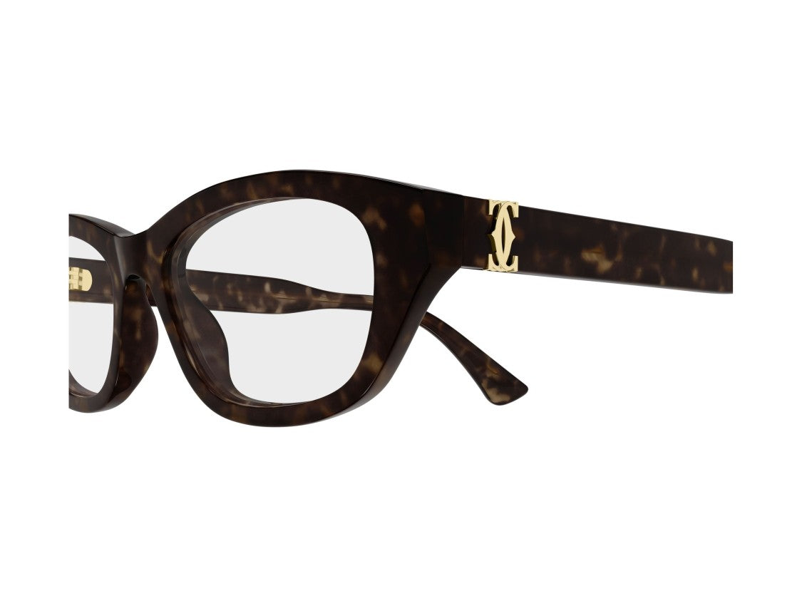 Cartier Tortoiseshell Ct0668o Oversized Acetate Sunglasses