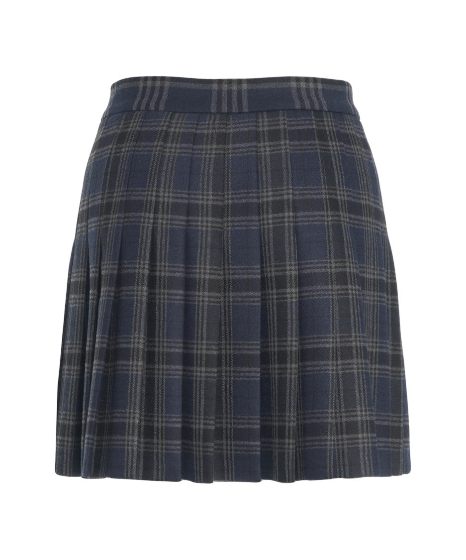 Ottod'ame Pleated Miniskirt