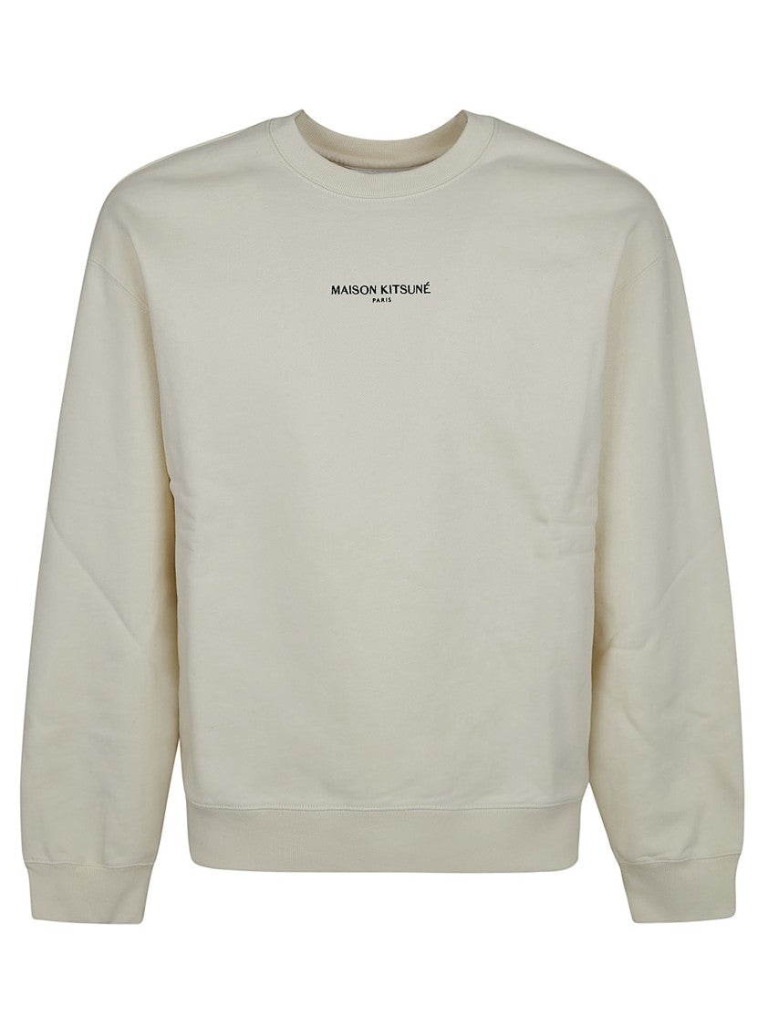 Maison Kitsuné Relaxed Fit Cotton Fleece Sweatshirt