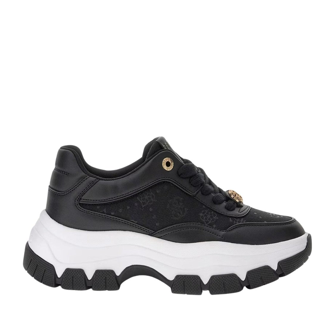 Guess Black Berrett2 Chunky Sneakers