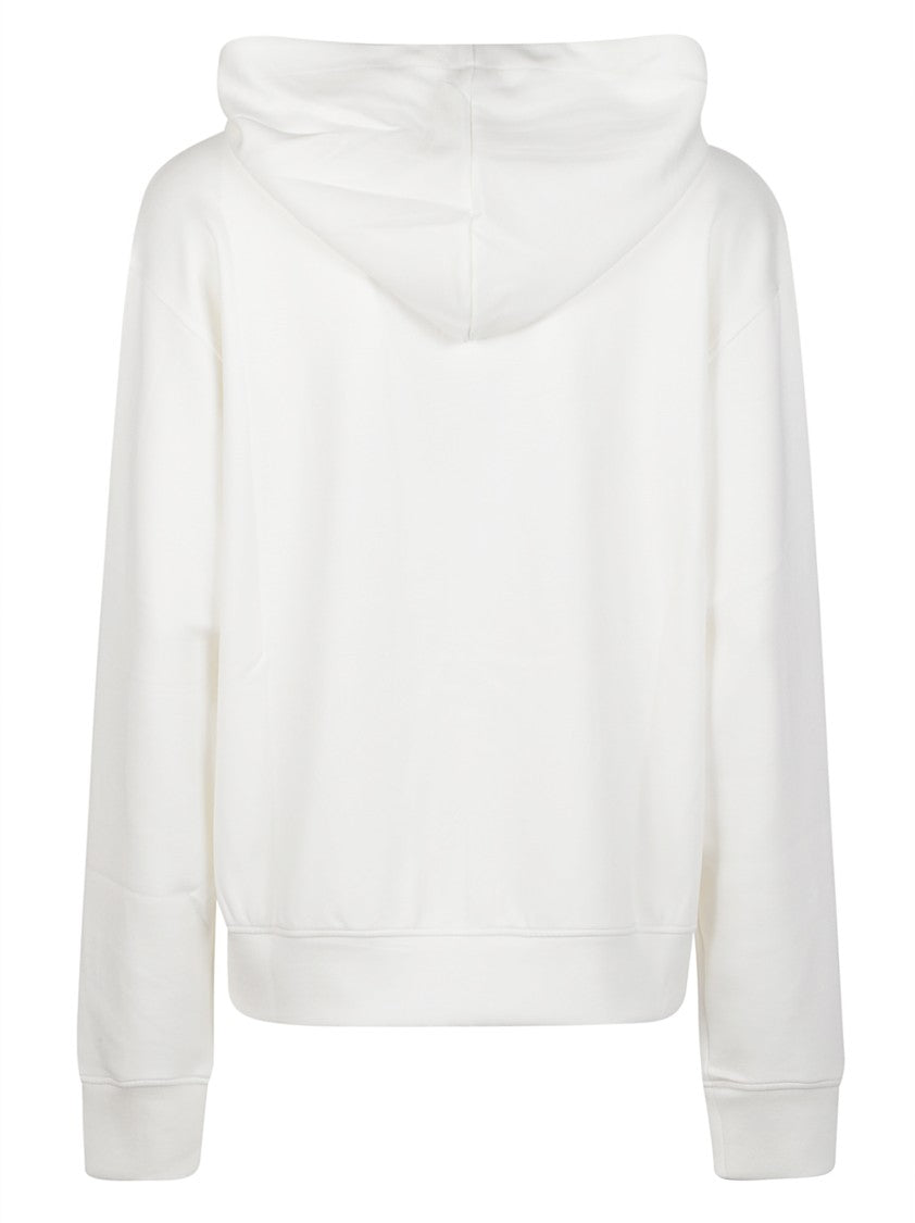 Hinnominate Hoodie Full Zip Viscose-Blend Sweatshirt