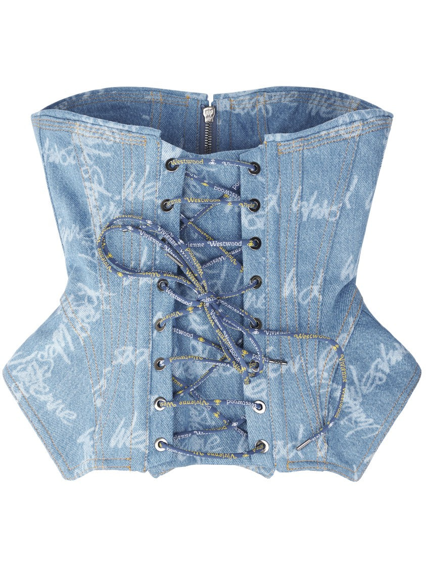 Vivienne Westwood Denim Cobrax Corset