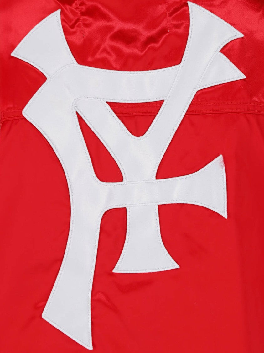 Pdf Cropped Satin Jacket With Button Closure