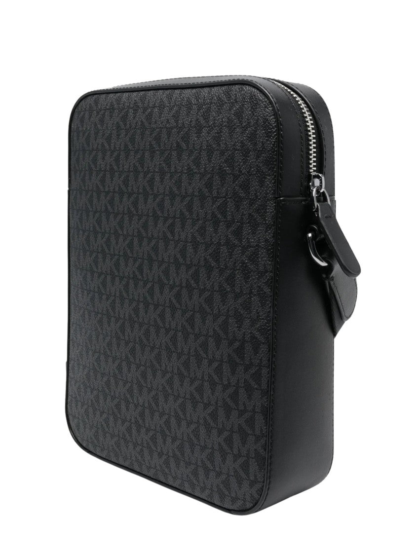 Michael Kors Varick Monogram Messenger Bag