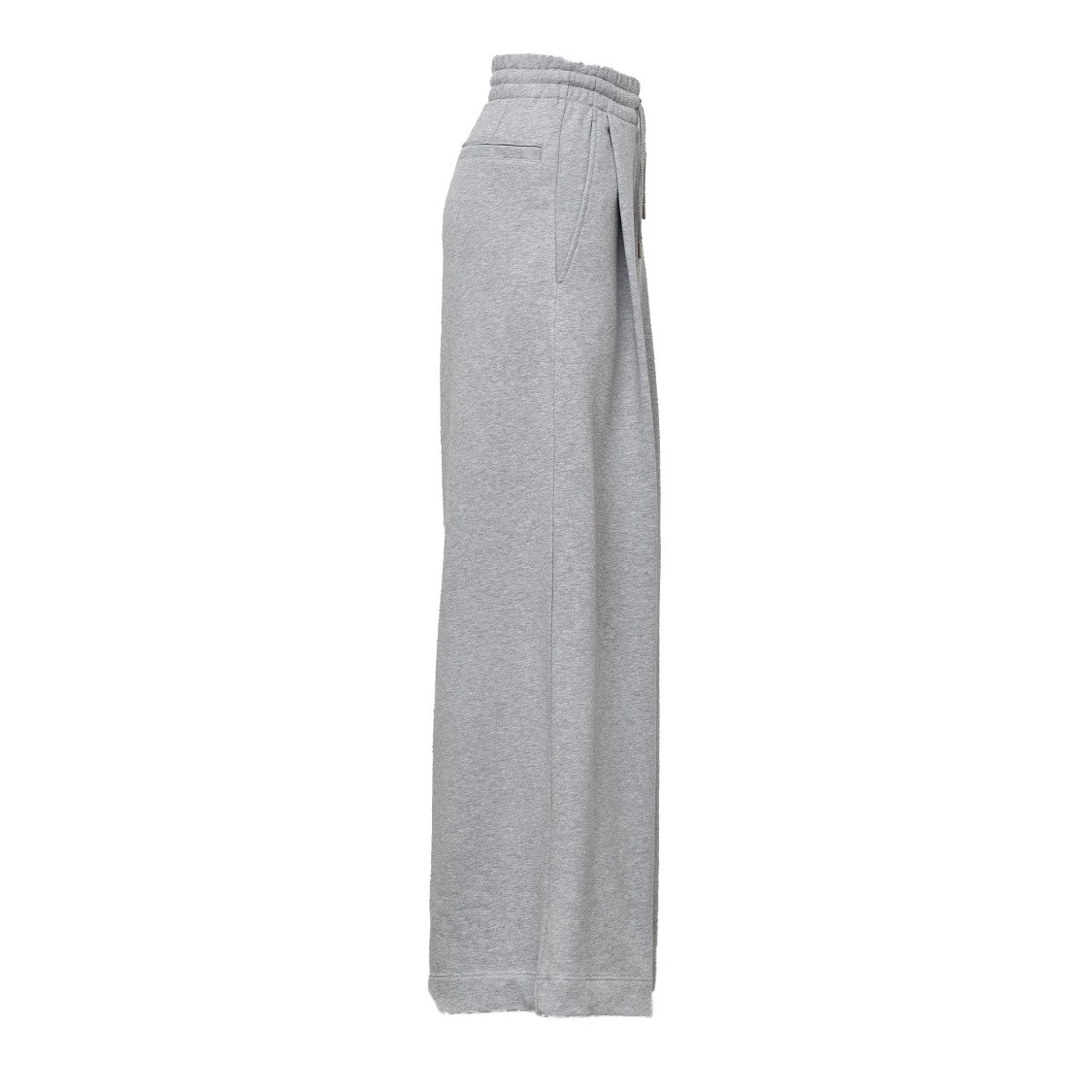 Dries Van Noten Soft Wide-Leg Pants With Mid-Rise Waist And Elasticized Band