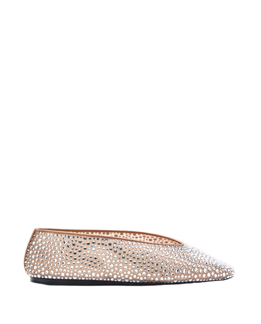 Le Monde Beryl Luna Slipper Crystal