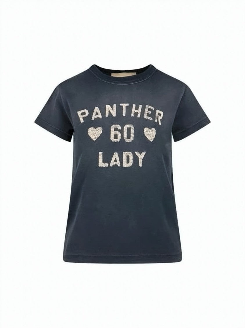 Valentino Garavani Short-Sleeved Crew Neck T-Shirt With Distressed Graphics