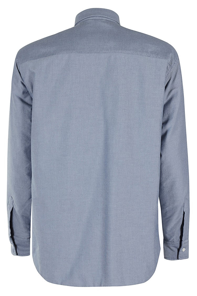 Aspesi Padded Cotton Shirt Jacket With Button-Down Collar