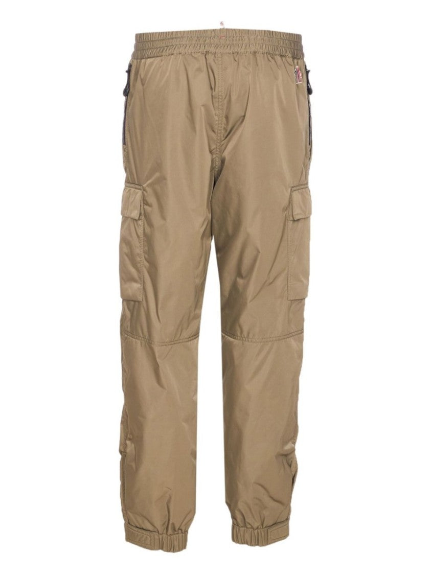 Moncler Grenoble Black Elastic Waistband Cargo Pants