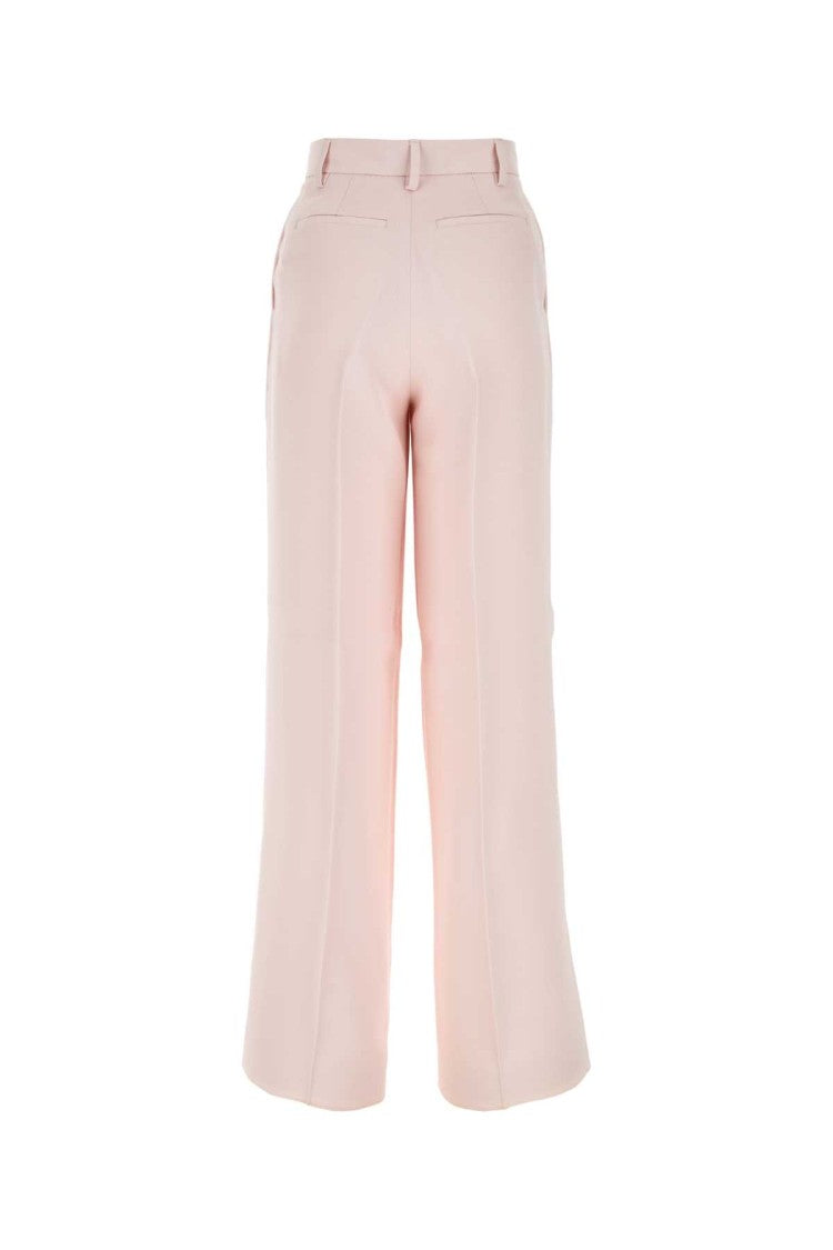 Amiri Light Pink Viscose Wide-Leg Pant