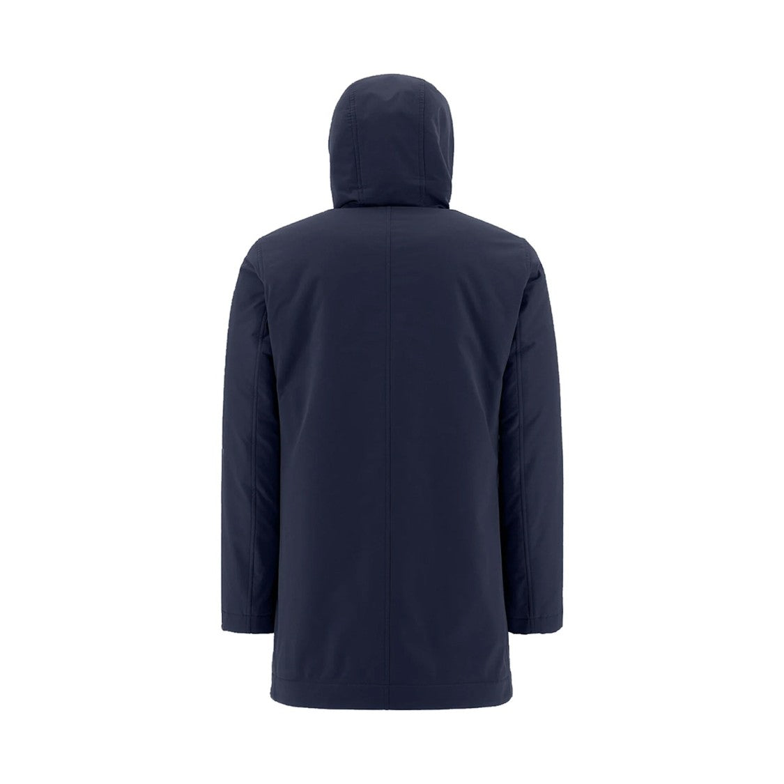 Herno Parka Coat With Faux Fur Lining