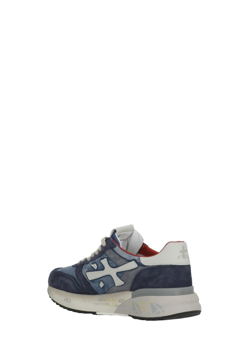 Premiata Blue Mick 8006 Suede Sneakers