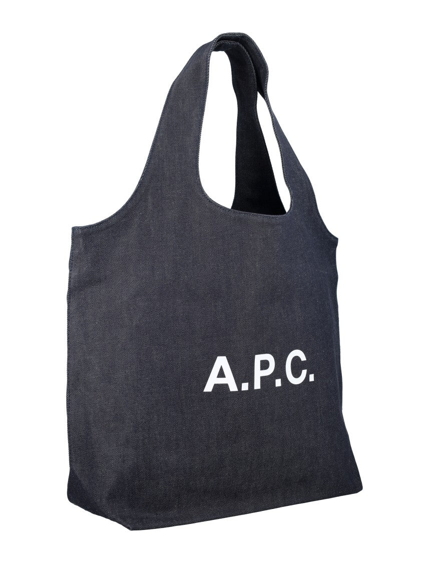 A.P.C. Oversized Denim Tote Bag