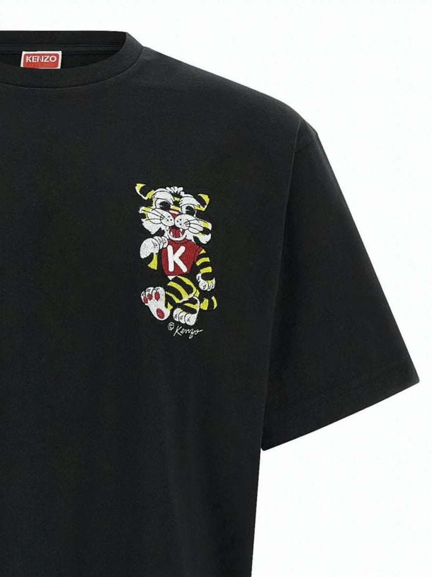 Kenzo Relaxed-Fit Black T-Shirt