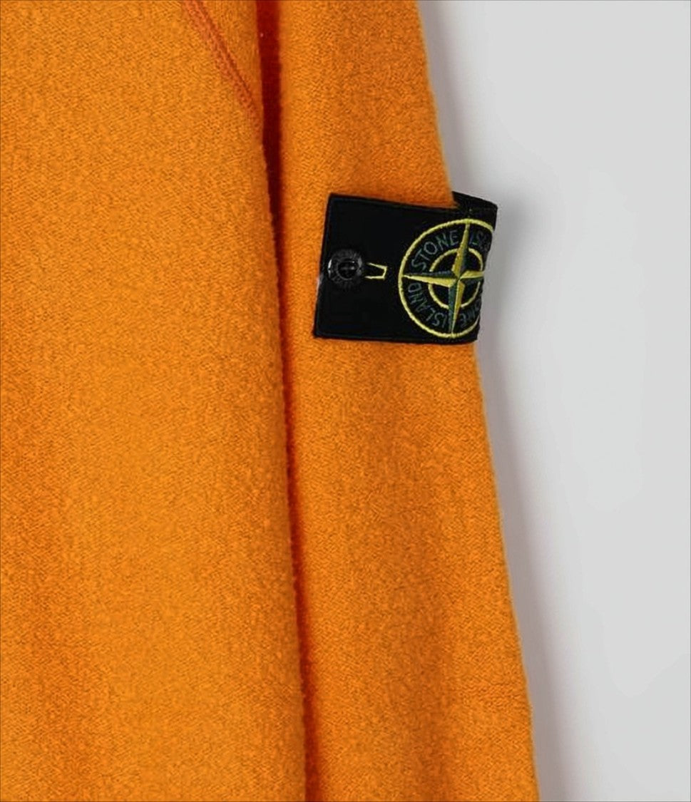 Stone Island Relaxed-Fit Orange Knitwear